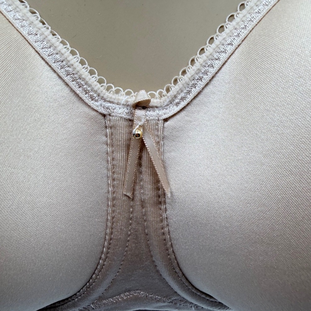 Wacoal Retro Chic Full Figure‎ Underwire Bra Tan Beige 36G 853192